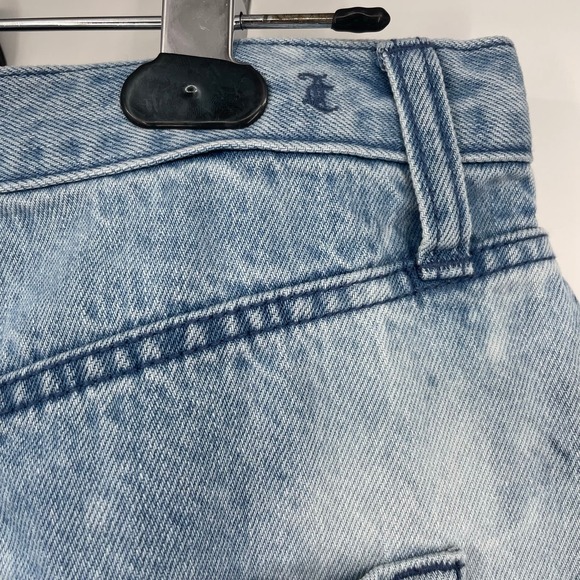 JUICY COUTURE Indigo Relaxed-Fit Tie-Dyed Button Fly Jeans Size 30 NWT - Picture 9 of 13